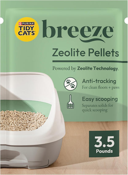 Purina Tidy Cats - Pellets de arena de repuesto Breeze en caja reci...