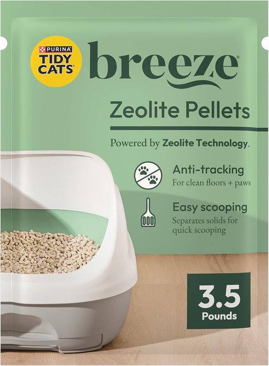 Purina Tidy Cats - Pellets de arena de repuesto Breeze en caja reci...