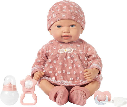 Mother Love Muñecas de bebé, muñeca realista de 16 pulgadas con acc...