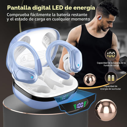 HAOYUYAN Auriculares inalámbricos, auriculares Bluetooth, auricular...