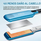 FOSUYI Plancha de pelo profesional, plancha plana de alta temperatu...