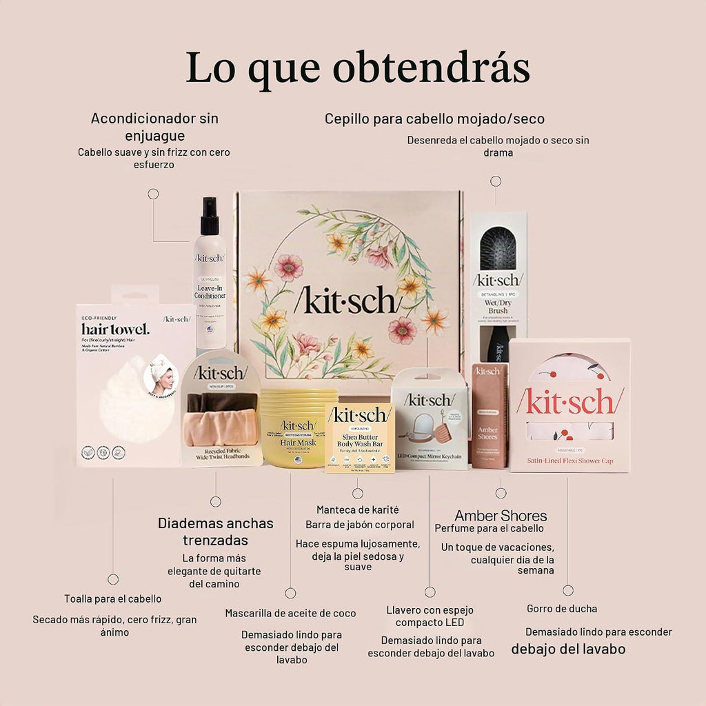 Kitsch Paquete de regalo para mujer - Regalo de cuidado personal pa...