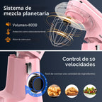 Honinst Batidora de pie, 6.5 cuartos de galón 10 velocidades cabeza...