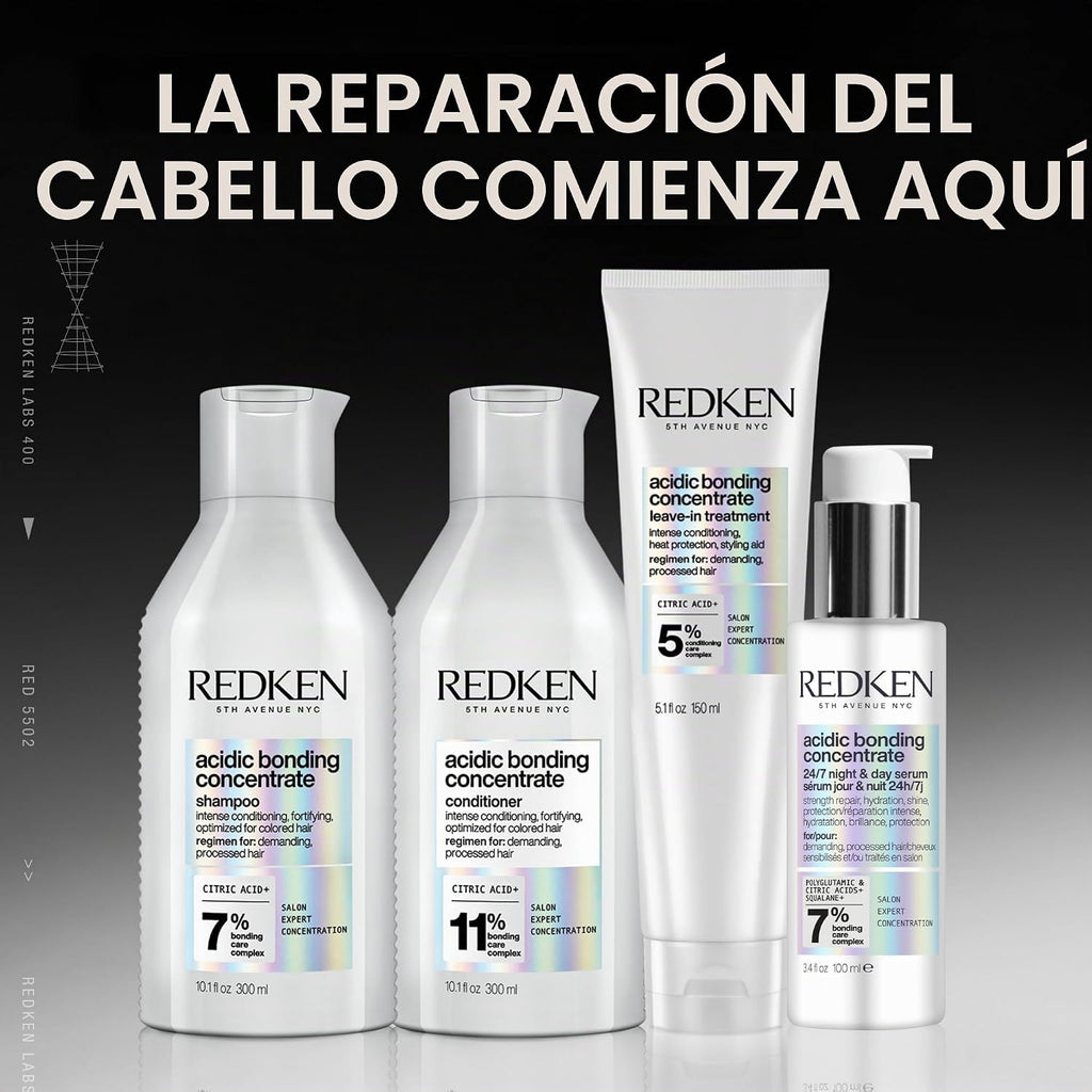Acondicionador concentrado Acidic Bonding de Redken y para cabello...