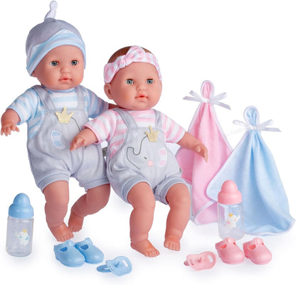 Berenguer Boutique 30050 TWINS - Muñecas bebé de cuerpo blando de 1...