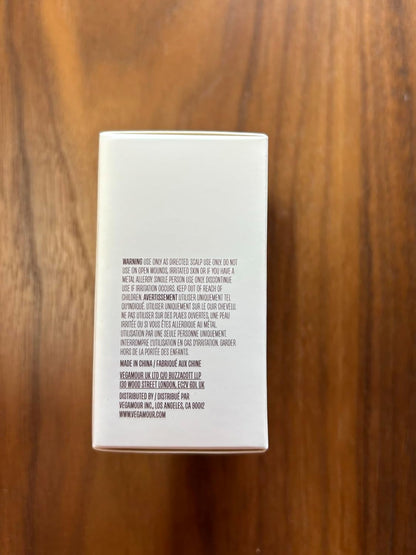 VEGAMOUR GRO+ Advanced Dermaroller - Cabezal de repuesto | 1200 microagujas 0.010 in herramienta para cuero cabelludo | Exfolia suavemente el cuero cabelludo | (sin mango, solo cabezal de repuesto)