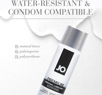 JO Lubricante de silicona premium \u2013 Lubricante personal a base...