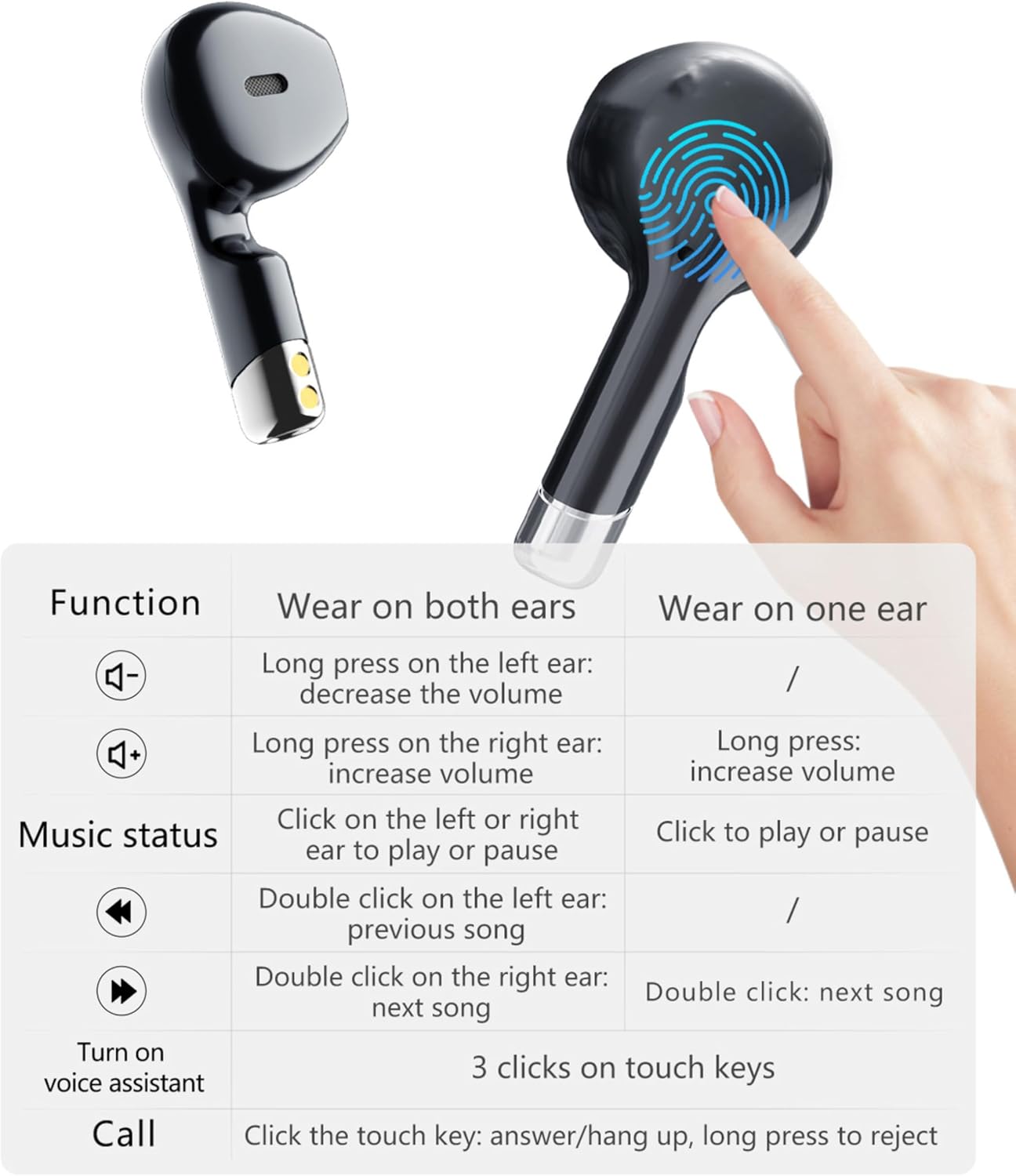Diyeeni Reloj inteligente D8 Pro con auriculares para hombres y muj...