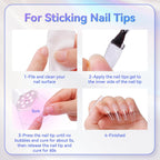 Makartt Lámpara de uñas UV para uñas de gel, cuello de cisne inalám...