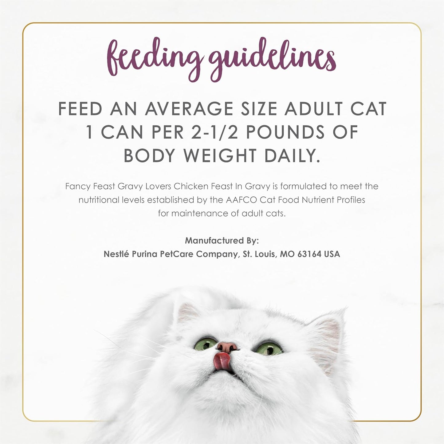 Fancy Feast Purina Gravy Lovers Chicken Feast en comida húmeda gour...