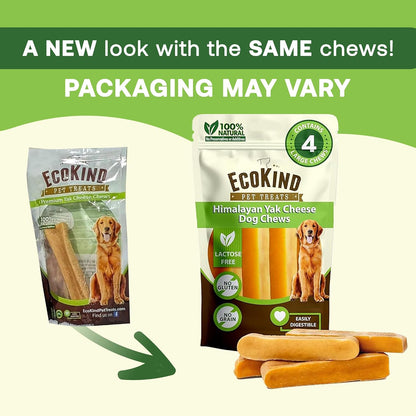 EcoKind Premium Gold Yak Cheese Masticables Himalayos para Perros,...