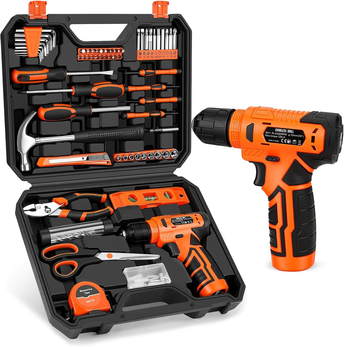 Juego de herramientas de 139 piezas \u2013 Kit de herramientas con...