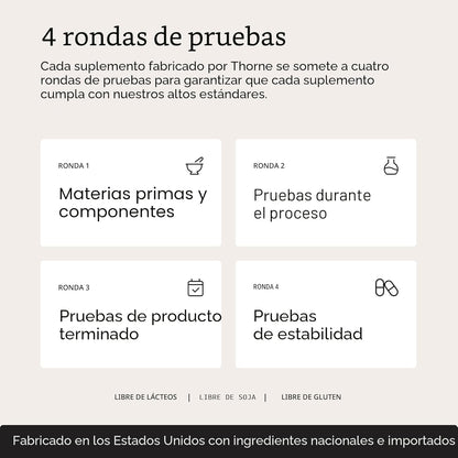 THORNE - Complejo B básico - Suplemento complejo de vitamina B list...