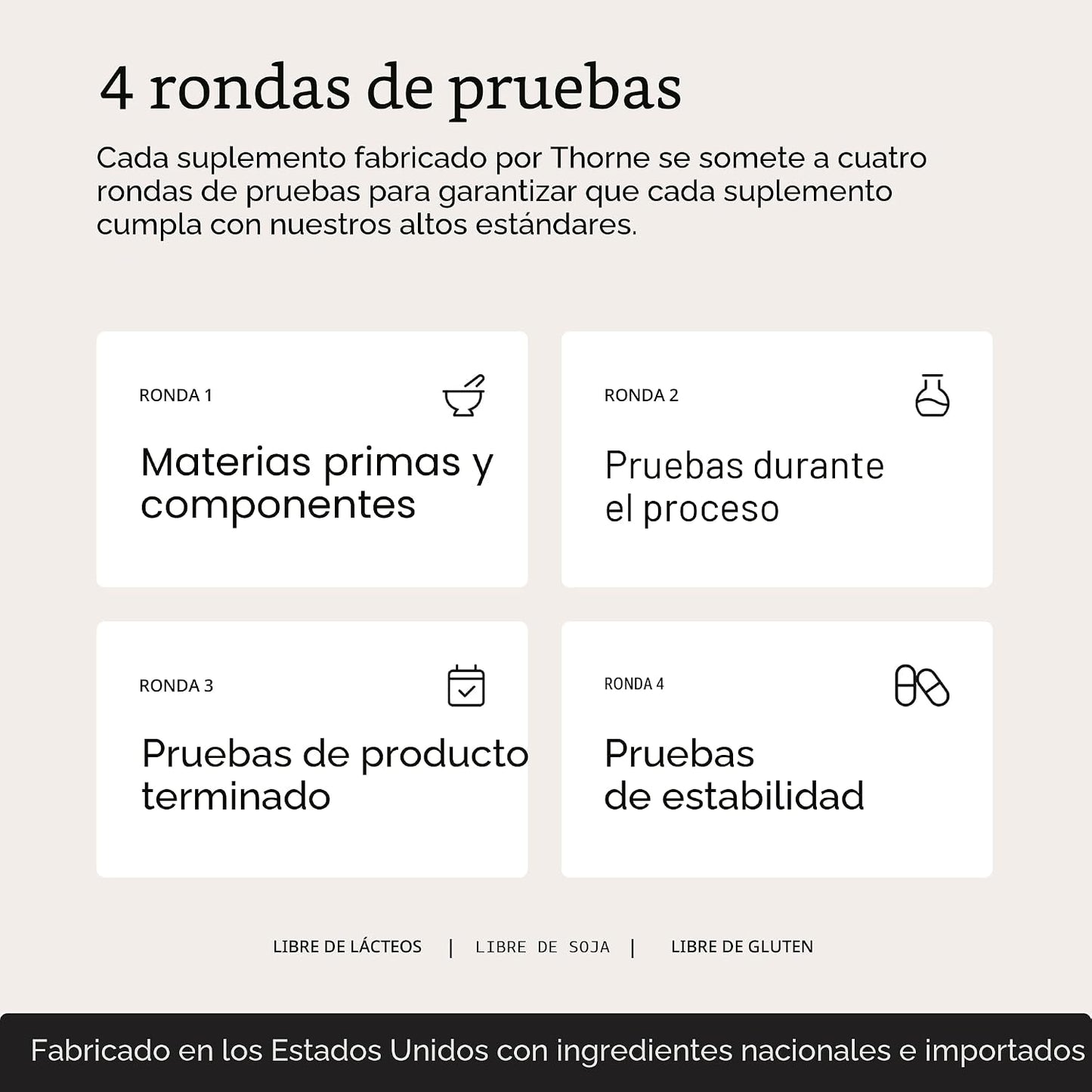 THORNE - Monohidrato de creatina micronizada en polvo, apoyo para l...