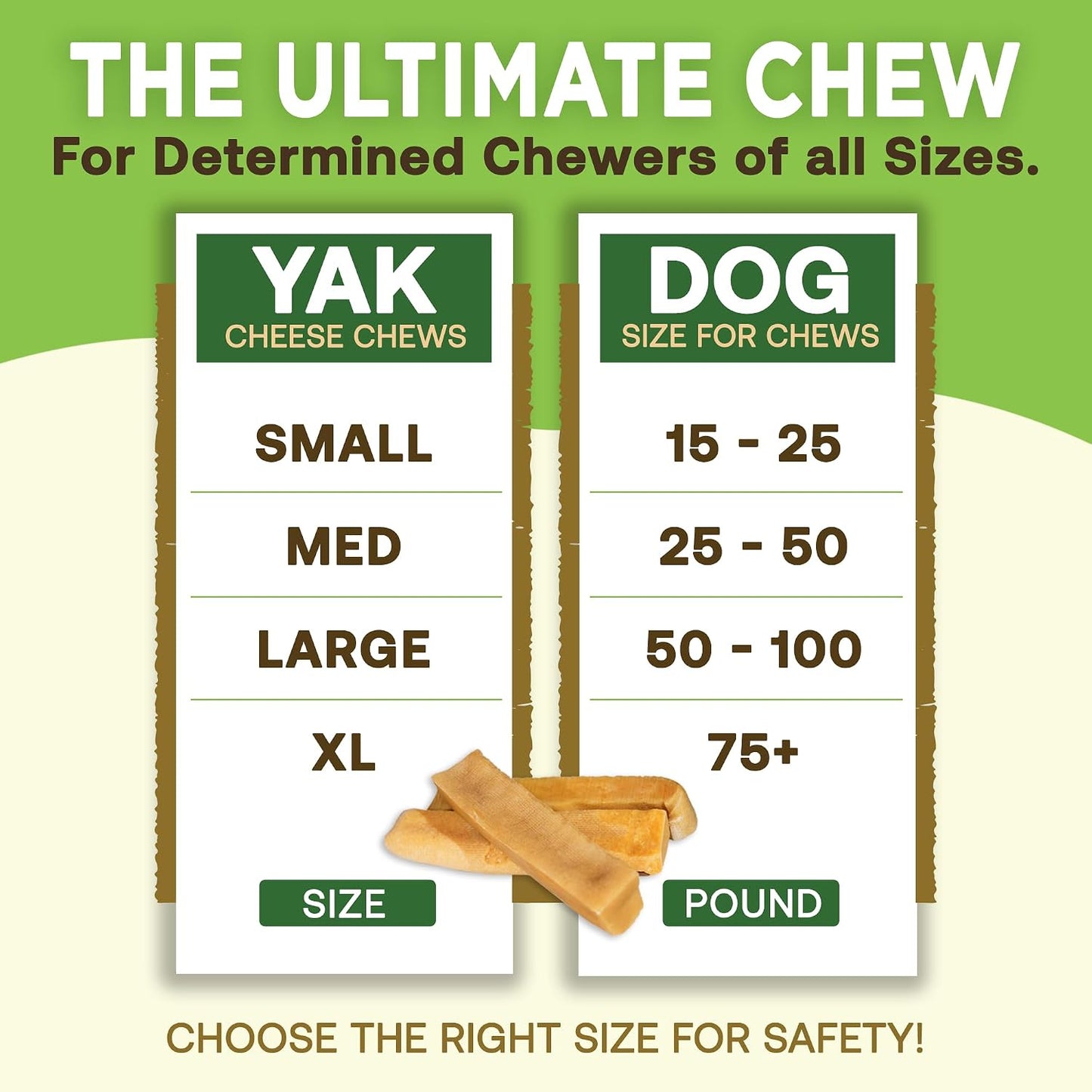EcoKind Premium Gold Yak Cheese Masticables Himalayos para Perros,...