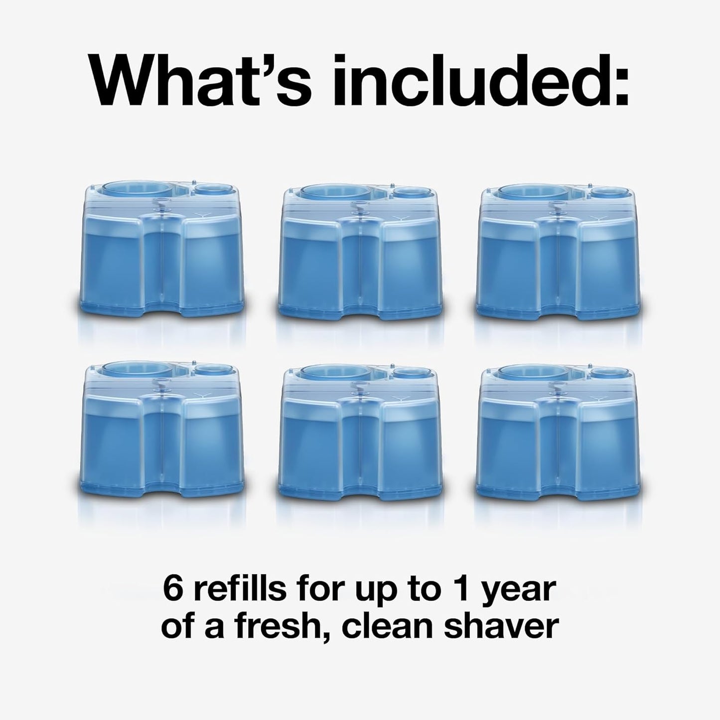 Braun Clean Renew Cartuchos de recambio CCR solución