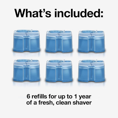 Braun Clean Renew Cartuchos de recambio CCR solución