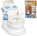 Jool Baby Real Feel - Orinal 2 en 1 con almacenamiento de toallitas...