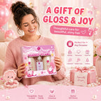 Luseta Set de regalo para el cuidado del cabello con perlas brillan...