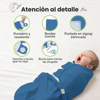 Paquete de 3 sacos de dormir orgánicos para bebés - Arrullos para r...
