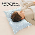 Paquete de 2 almohadas para niños de 2 años a 5,13 x 18 pulgadas (n...