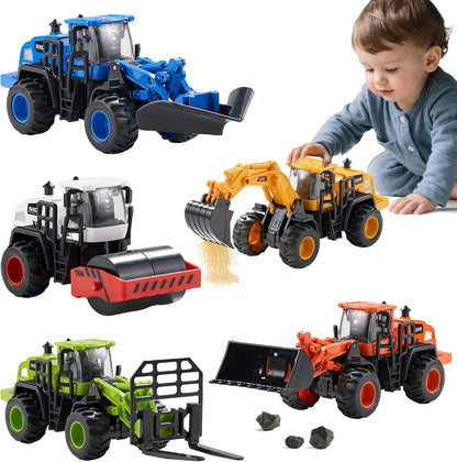 Dimoarch Juguetes de camiones de construcción para niños pequeños |...