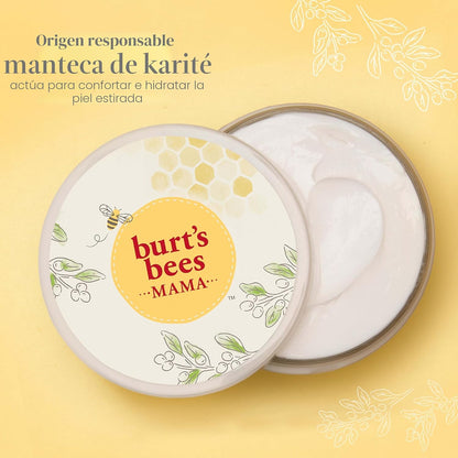Crema Burt's Bees Mama Belly para el cuidado de la piel, loción...