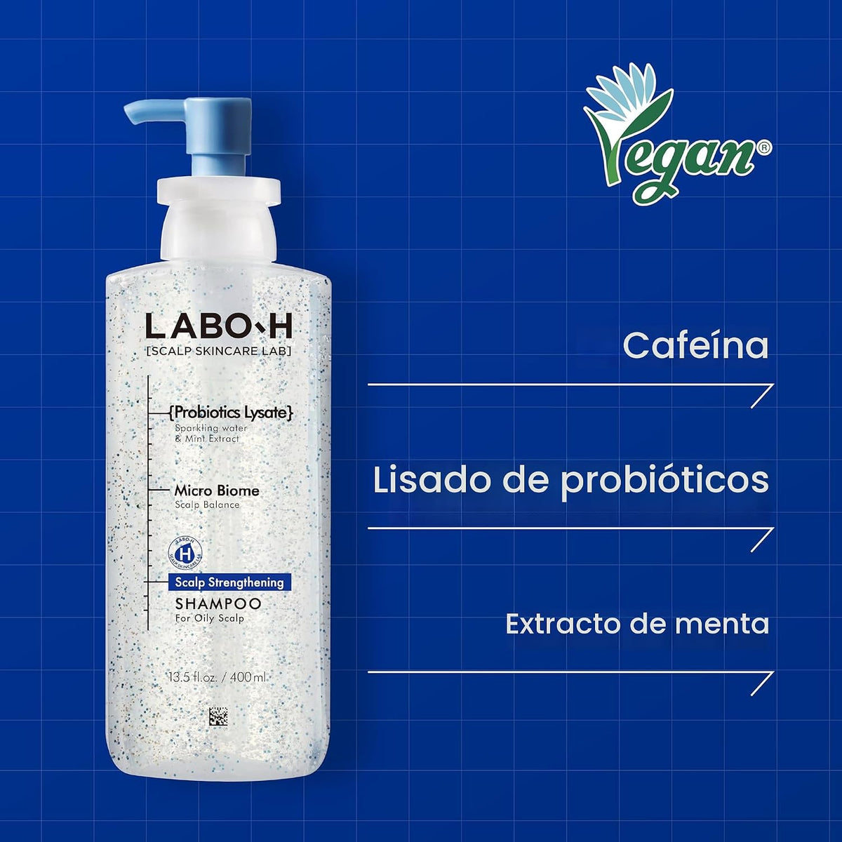 LABO.H Champú sin sebo | Cuidado del cuero cabelludo coreano, enfri...