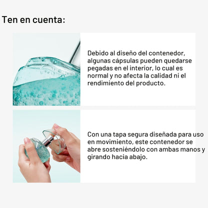 ANUA PDRN - Suero facial en aerosol con brillo de colágeno, niebla...