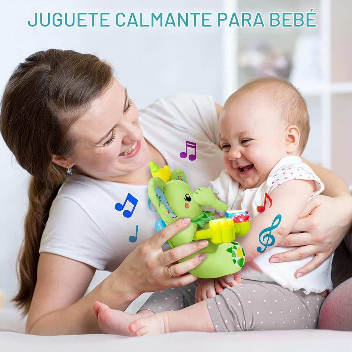 Ryotagift Juguetes de animales de peluche musicales bilingües para...
