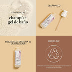 The Honest Company - Champú nutritivo y gel de baño, almendra dulce...