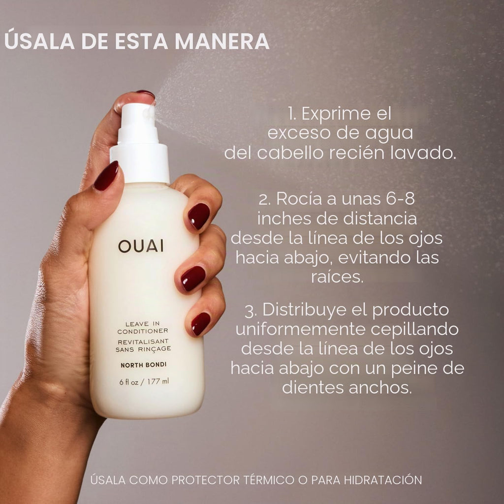 Acondicionador sin enjuague multitarea OUAI - Aroma North Bondi - T...