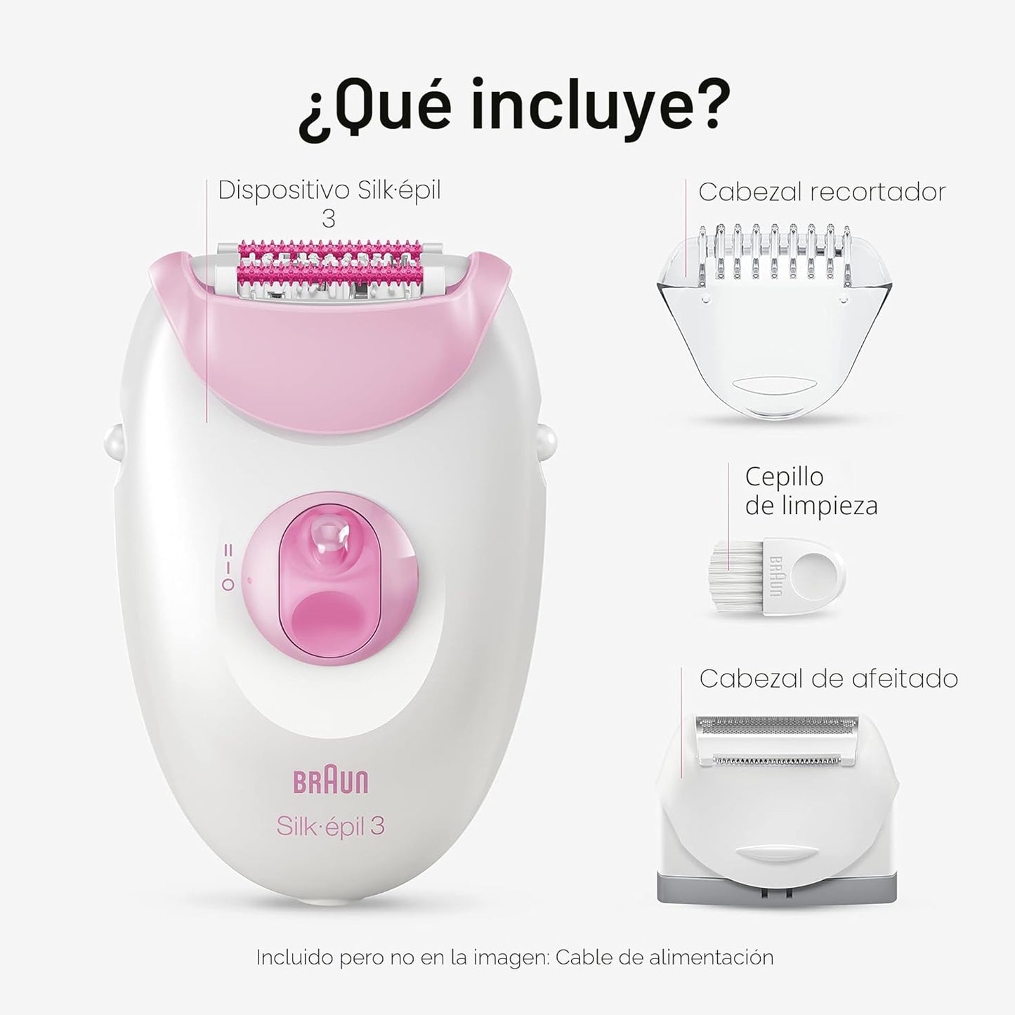 Braun Depiladora Silk-epil 3 3-270, Dispositivo de Depilación, Depi...