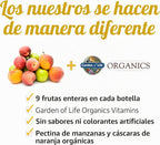 Garden of Life Organics Kids Gummy Vitaminas \u2013 Frutas \u2013 C...