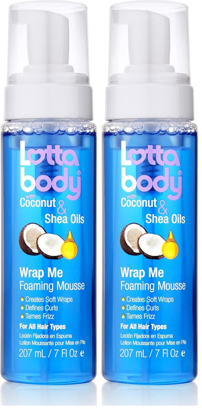 Lottabody Mousse en espuma con aceite de coco y manteca de karité W...