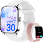 Tensky Reloj inteligente para mujer, 1.85 pulgadas HD AMOLED Fitnes...