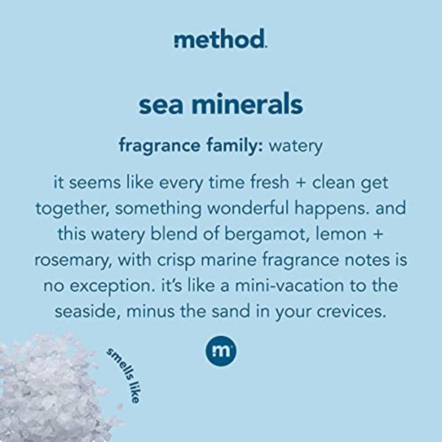 Method Jabón de manos espumoso, minerales marinos, sin parabenos ni...