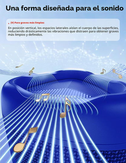 BolaButty Altavoz Bluetooth con sonido HD, inalámbrico portátil, IP...