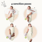 KeaBabies Paquete de 3 Sacos de Dormir Orgánicos para Bebés - Pañal...
