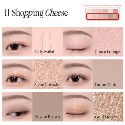 CLIO PRO PALETA DE OJOS AIR (11 SHOPPING CHEESE)