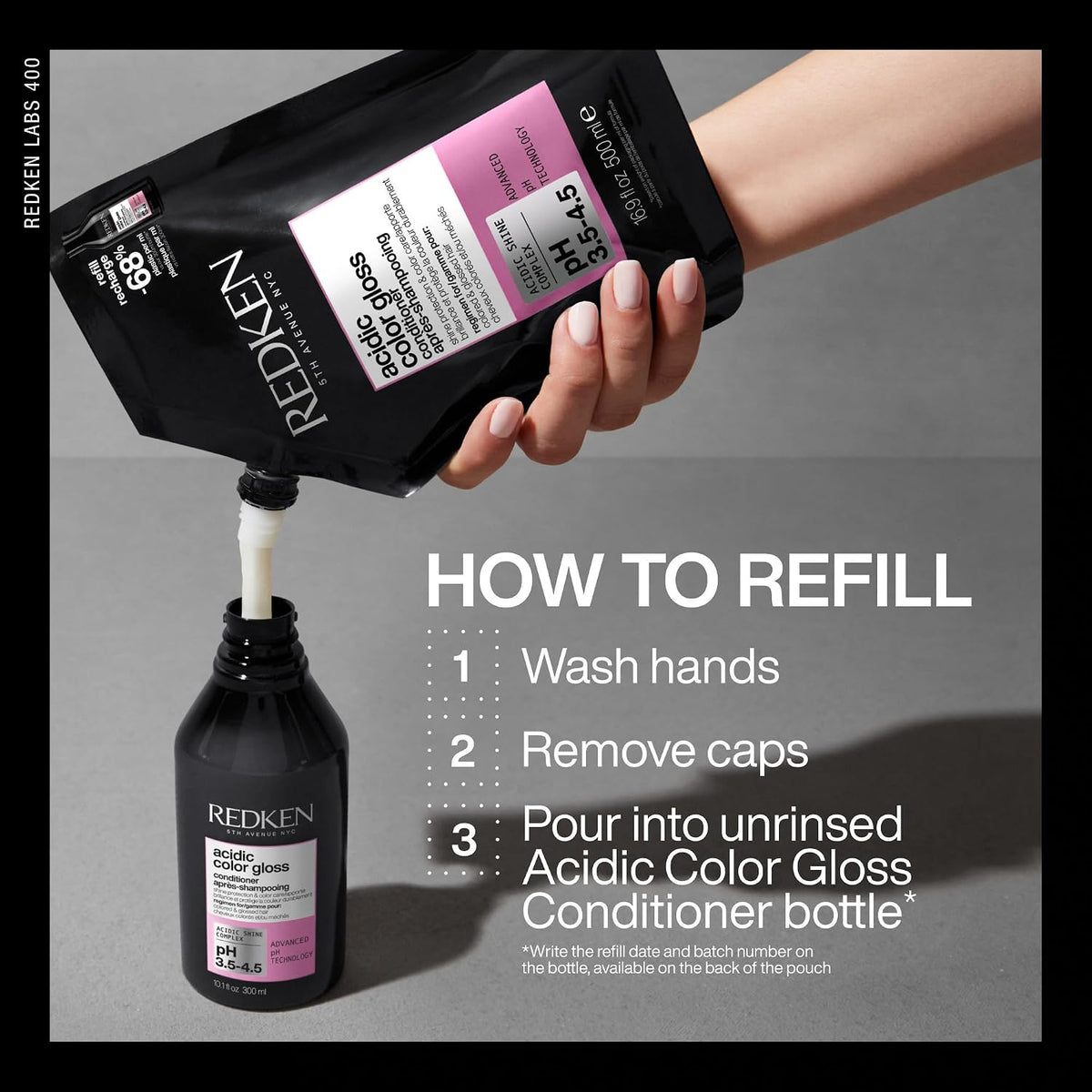 Acondicionador Redken Acidic Color Gloss y para cabello teñido