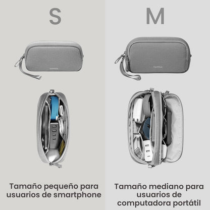 tomtoc Estuche Organizador Electrónico de Viaje, Bolsa Táctica Resi...