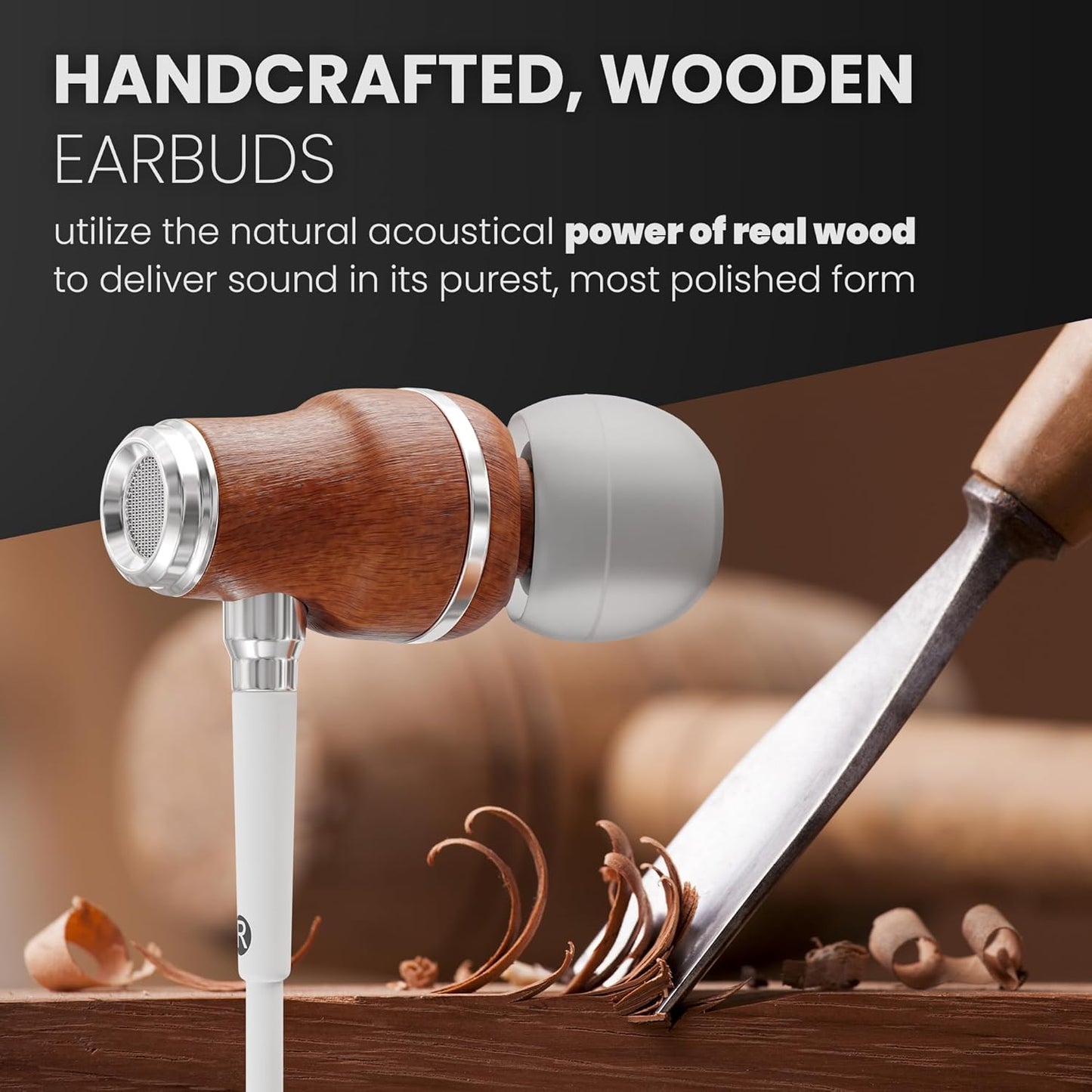 Symphonized Auriculares para iPhone, sonido de graves profundos con...