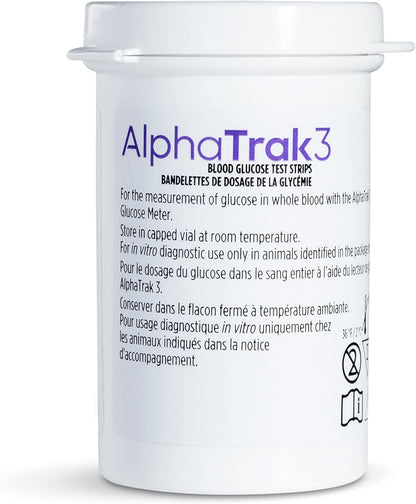 AlphaTrak 3 Tiras de prueba para uso con el sistema de monitoreo de...