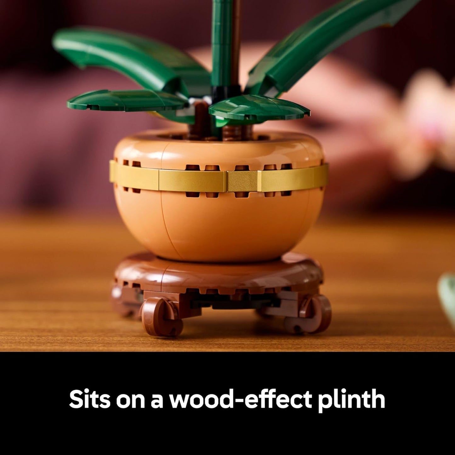 LEGO Botanicals - Set de Construcción Mini Orquídea - Artificial, Orquídea Falsa para Decoración del Hogar, Adultos de 18+ Años - Regalo para Cumpleaños - Decoraciones de Plantas de Interior para Mesa