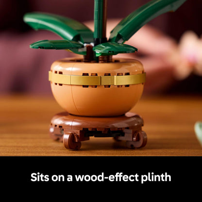 LEGO Botanicals - Set de Construcción Mini Orquídea - Artificial, Orquídea Falsa para Decoración del Hogar, Adultos de 18+ Años - Regalo para Cumpleaños - Decoraciones de Plantas de Interior para Mesa