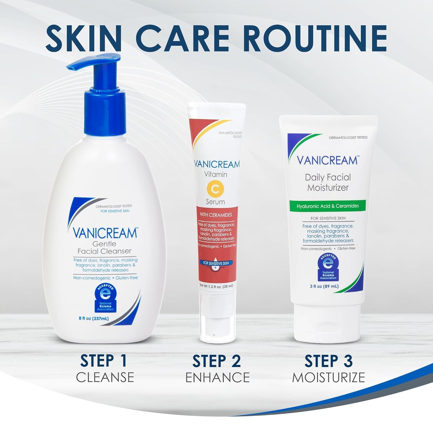 Vanicream Hidratante facial diario con ceramidas y ácido hialurónic...