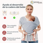 Momcozy Portabebés Envolvente, Eslinga Portabebés Fácil de Usar, Es...