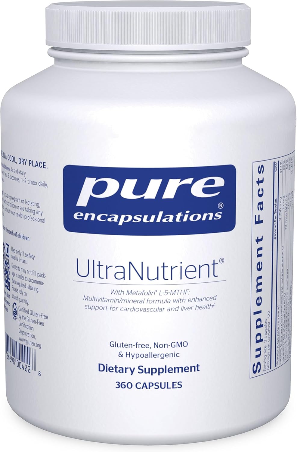 Pure Encapsulations - UltraNutrient - Complejo multivitamínico\/min...