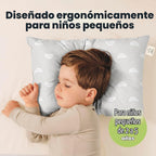 Paquete de 2 almohadas para niños de 2 años a 5,13 x 18 pulgadas (a...
